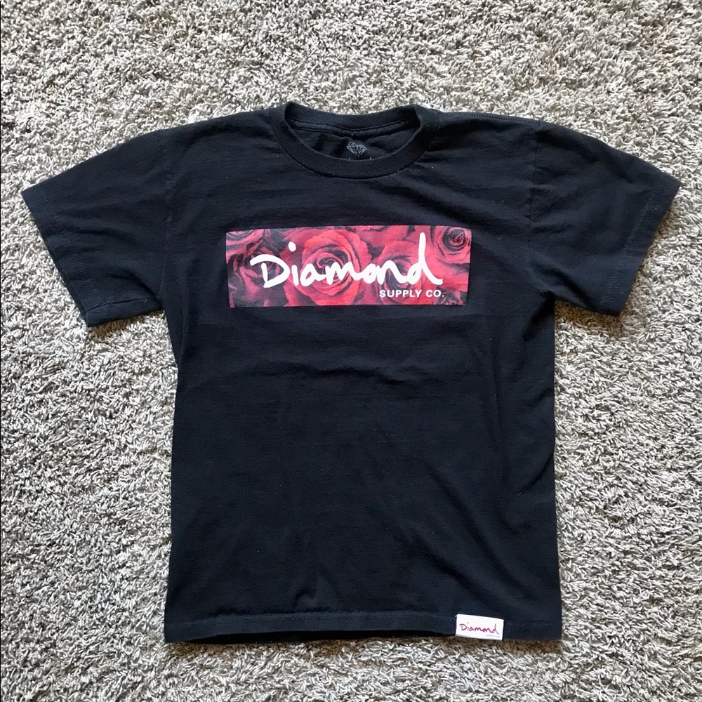 Diamond Rose Short Sleeve T-Shirt